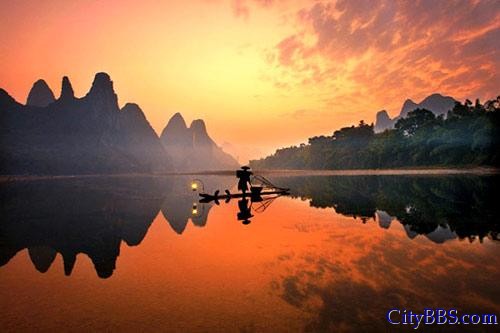 中国桂林-桂林山水甲天下