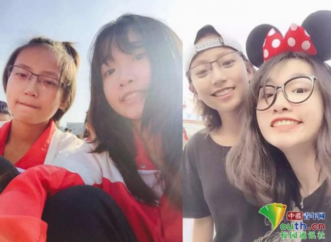 毕业生晒大一大四对比照大学简直就是美容院 毕业生晒大一大四对比照大学简直就是美容院