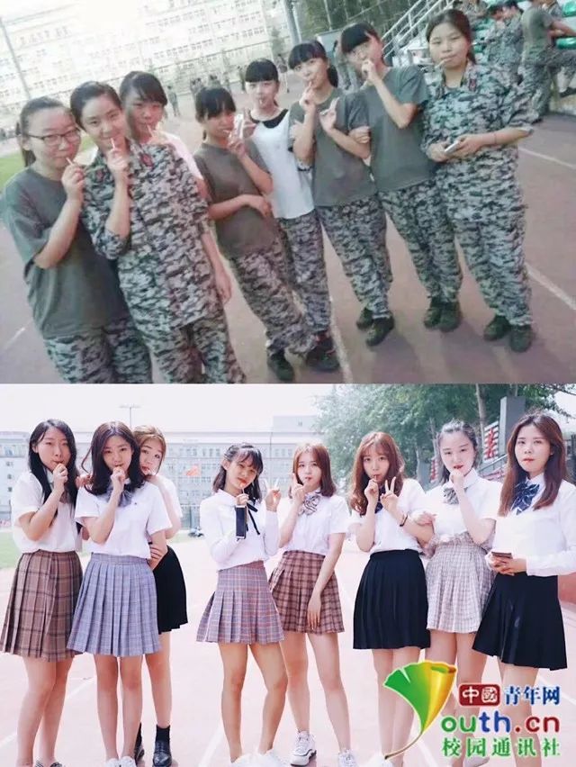 毕业生晒大一大四对比照大学简直就是美容院 毕业生晒大一大四对比照大学简直就是美容院