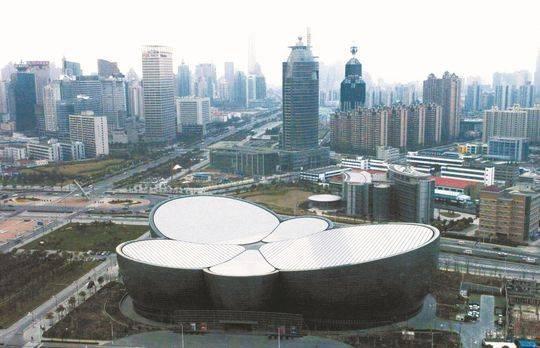 这是浦东新城区远眺 这是浦东新城区远眺