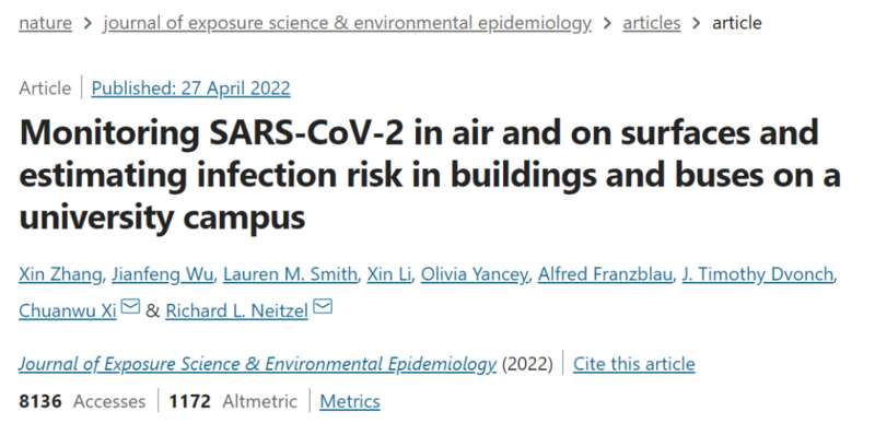 新冠空气传播是表面传播千倍 新冠空气传播是表面传播千倍