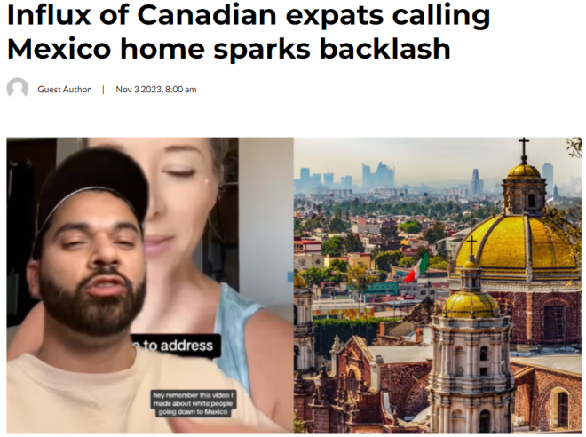 越来越多的加拿大人搬到墨西哥安家定居  越来越多的加拿大人搬到墨西哥安家定居