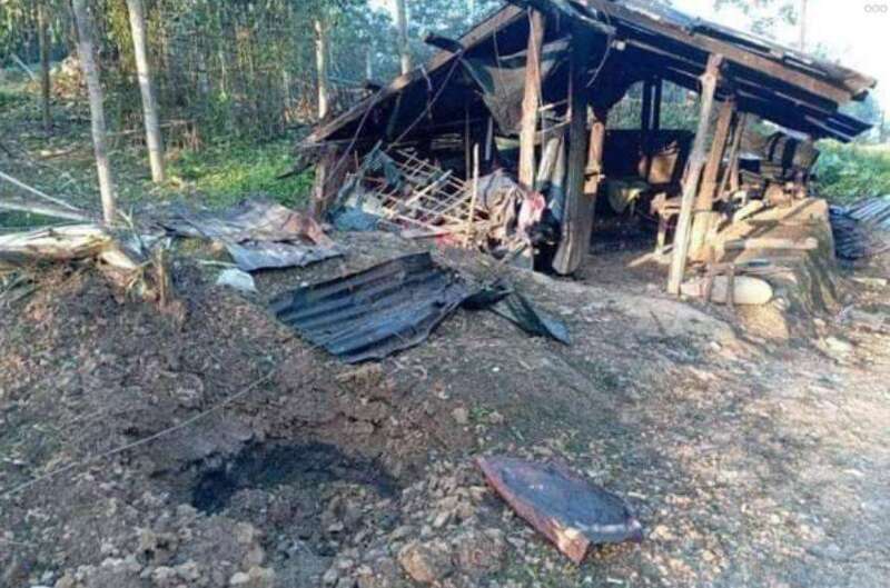 同盟军甚至在11月6日用无人机直接袭击了缅军99师指挥部.jpg 同盟军甚至在11月6日用无人机直接袭击了缅军99师指挥部.jpg