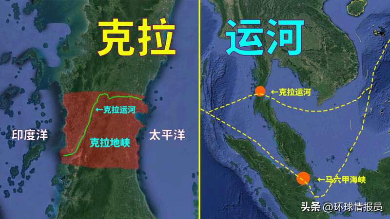 克拉运河,缩短的里程只有1000公里 克拉运河,缩短的里程只有1000公里