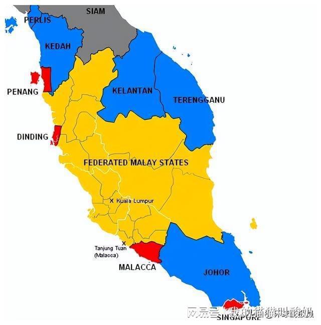 海峡殖民地(红色) 海峡殖民地(红色)