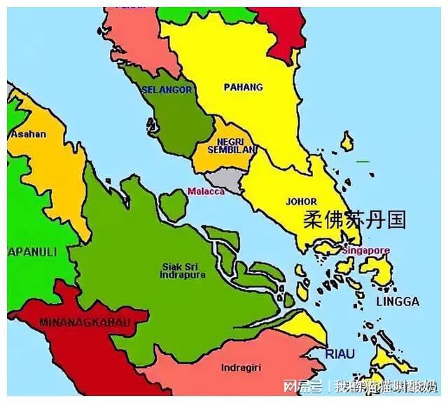 柔佛苏丹国控制马六甲海峡北岸 柔佛苏丹国控制马六甲海峡北岸