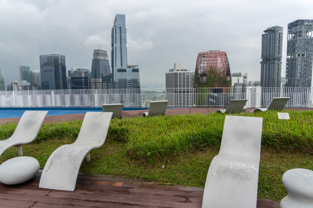 The Pinnacle@Duxton是一处50层高的住宅大厦