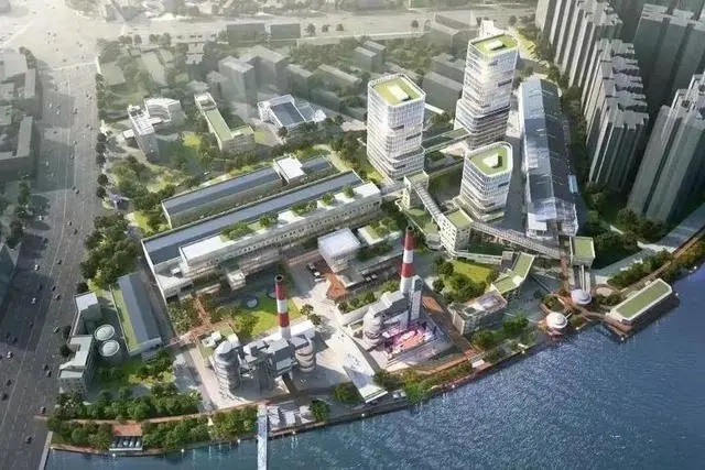 广州发电厂改造项目模型图