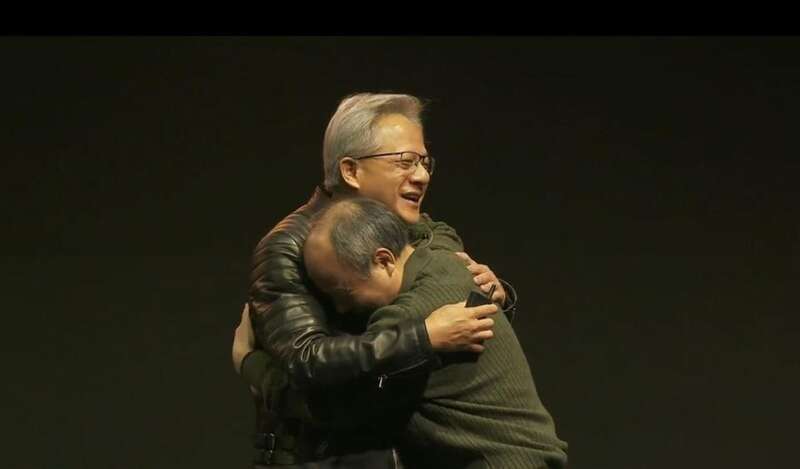 黄仁勋与孙正义 黄仁勋与孙正义