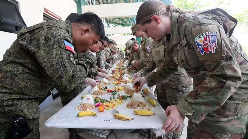 美菲士兵 美菲士兵