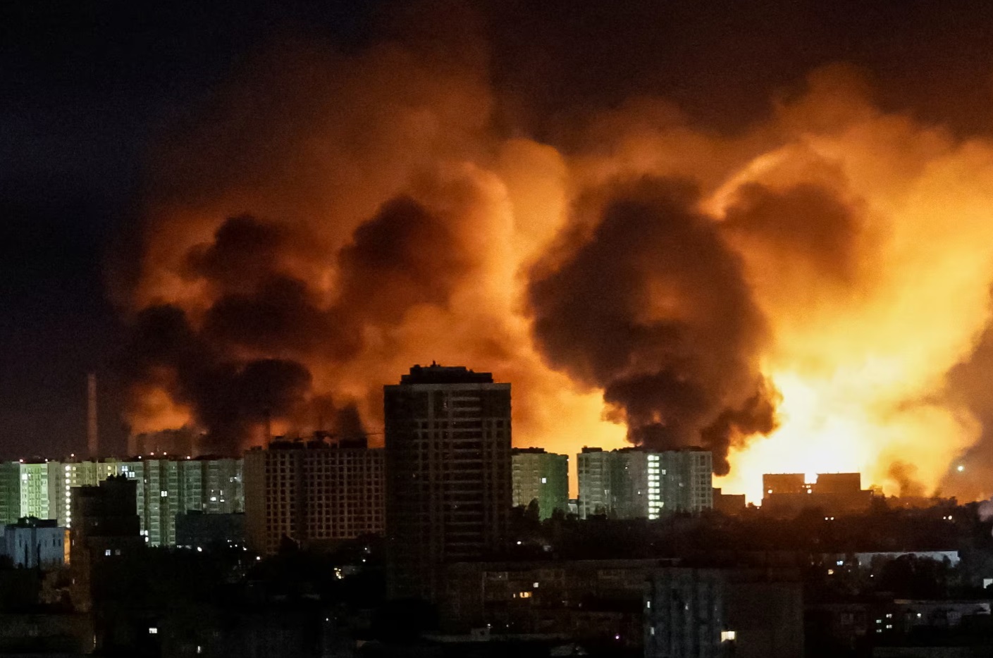 俄罗斯对乌克兰发动战争以来最大规模空袭 俄罗斯对乌克兰发动战争以来最大规模空袭