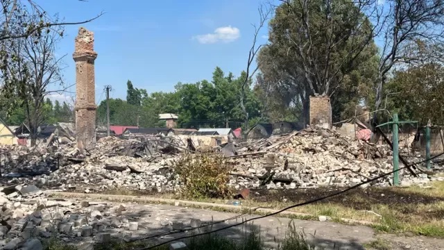 罗丁斯克等城镇如今已是一片废墟, 罗丁斯克等城镇如今已是一片废墟,