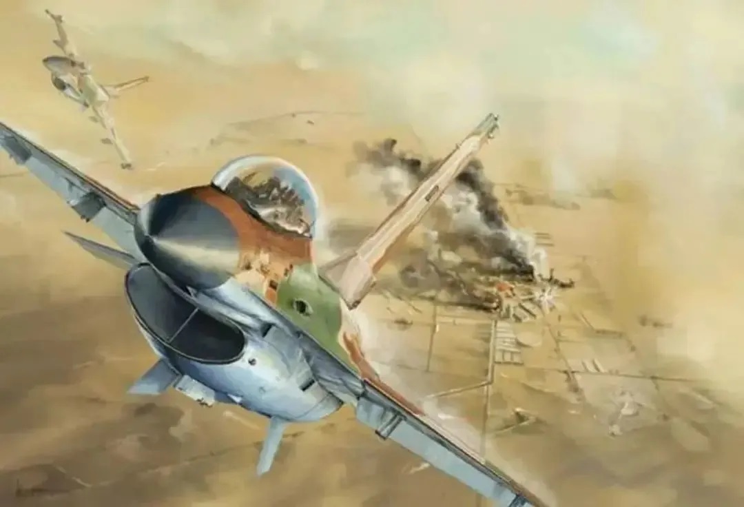 以色列空军出动刚刚获得的8架F-16战斗机 以色列空军出动刚刚获得的8架F-16战斗机